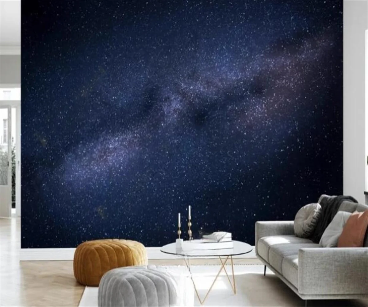 

Custom photo wallpaper Space star wallpaper Bedroom light luxury children's room background wall wallpapers home decor