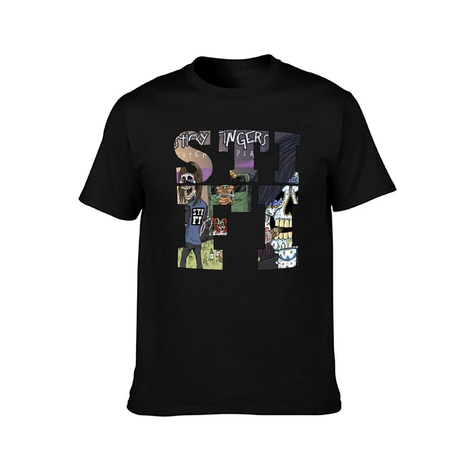 STICKY FINGERS T-Shirt t shirts for man graphic tees T-Shirt