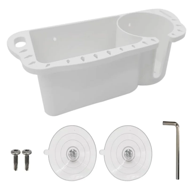 ISURE MARINE Multifunctional Boat Cup Holder Storage Box Fishing Gear Storage Box Toolbox Marine Beverage Rack Storage Tools