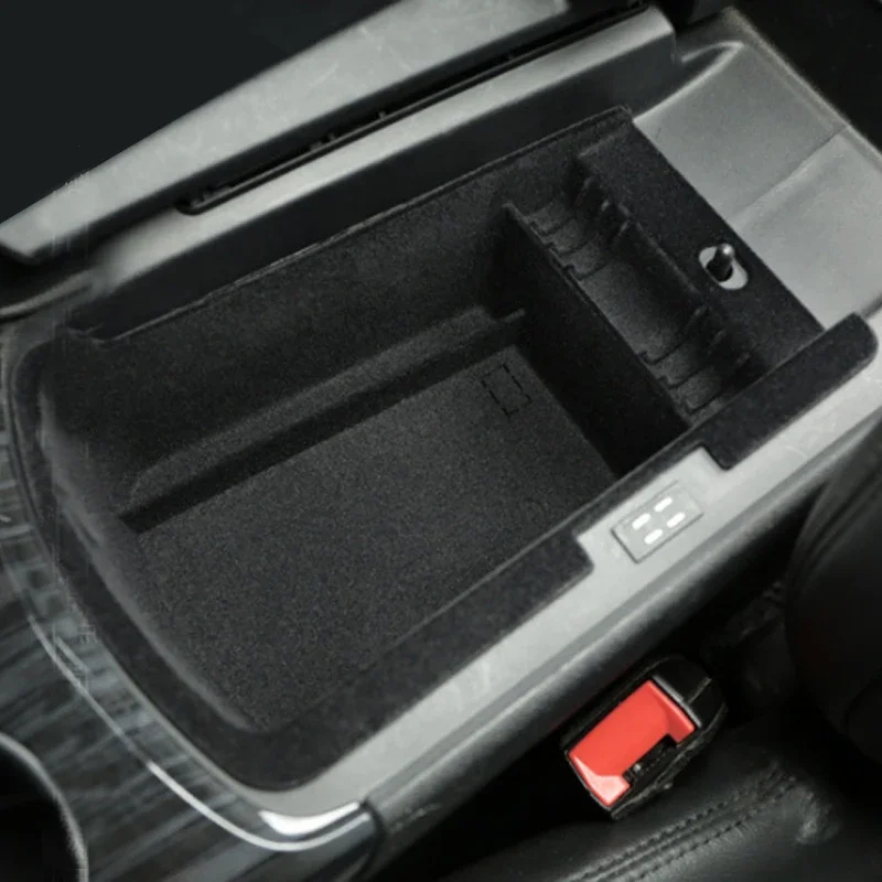 Car Central Storage Armrest Storage Box for For Peugeot 3008 2012-2015 Arm Rest Glove Tray Holder Case Pallet Container