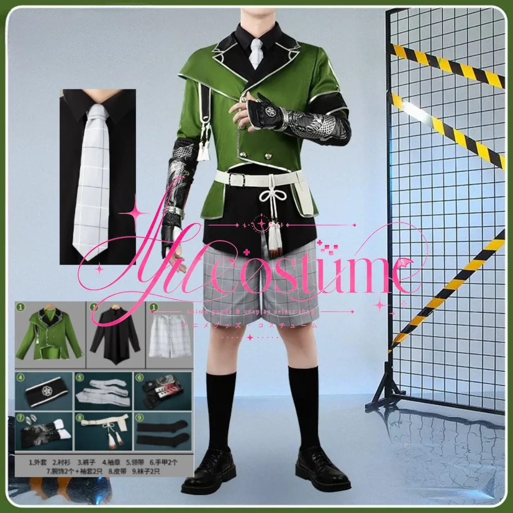 Touken Ranbu Kurikara Go Cosplay Costume Full Set New Sword Boy Character Outfit Anime Event Clothing - view 3