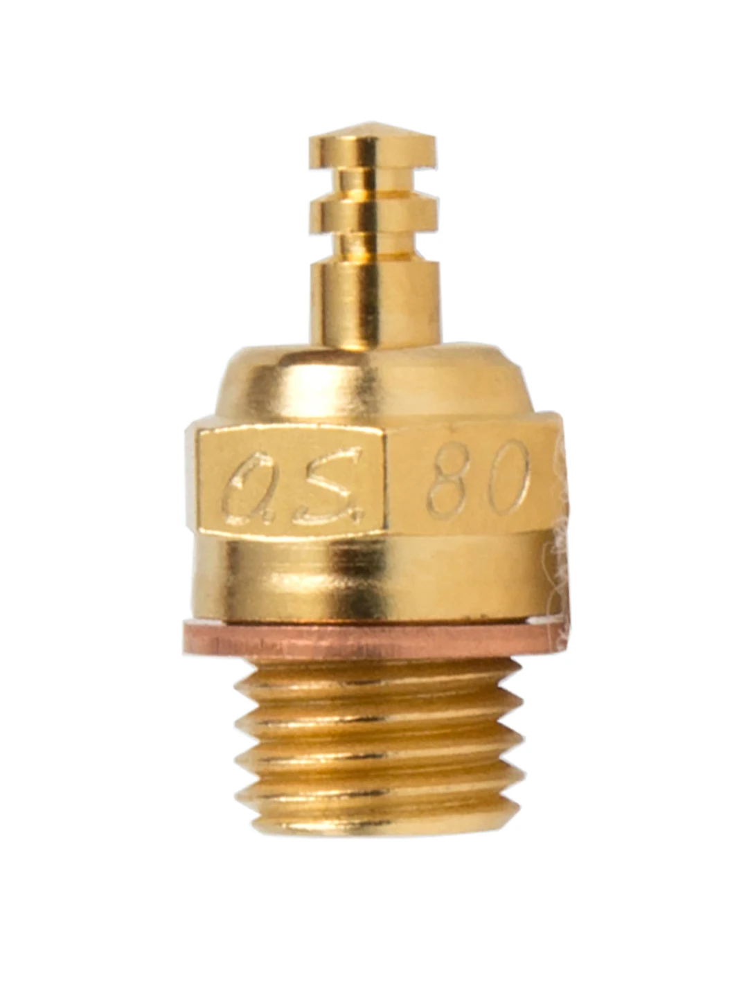 Original OS8 Heat Head 80th Anniversary Limited Plating Gold Standard Fire Head / Spark Plug OS