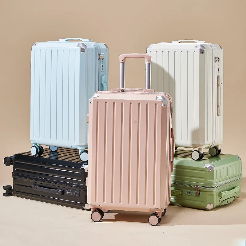 

20inch Carry on cabin luggage 22/24/26/28 inch travel suitcase on wheels student trolley luggage bag ABS+PC Hand luggage case