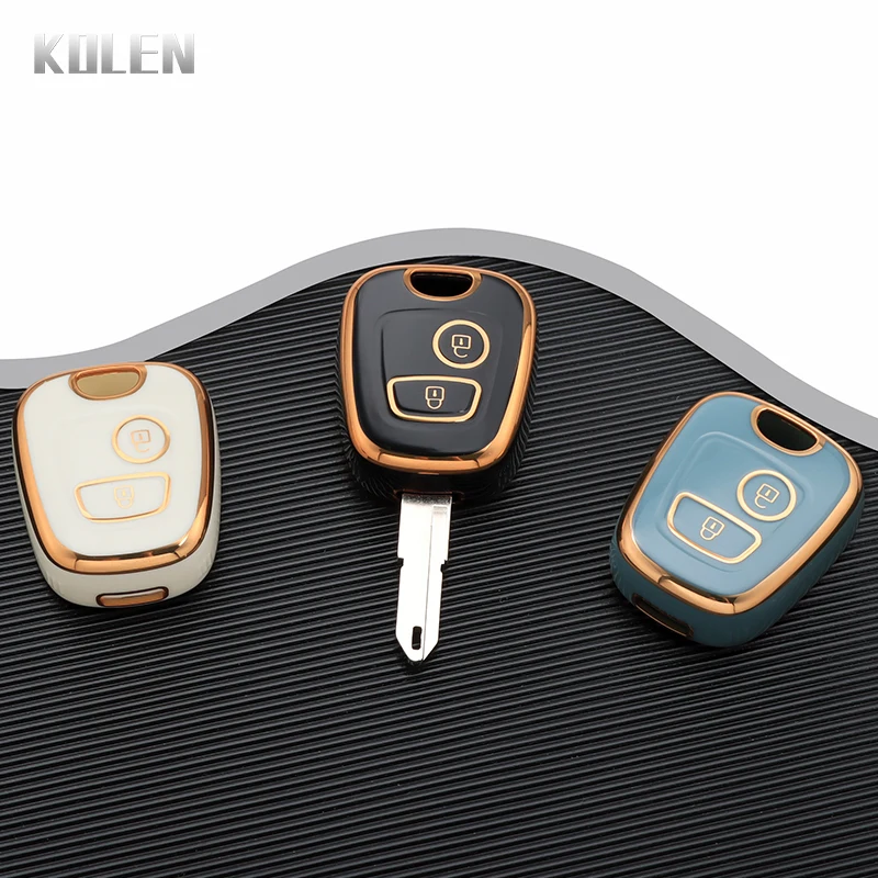 TPU 자동차 키 케이스 커버 셸 푸조 107 206 207 208 308 406 408 508 4008 5008 시트로엥 C1 C2 C3 C4 C5 C6 C8 선인장 피카소