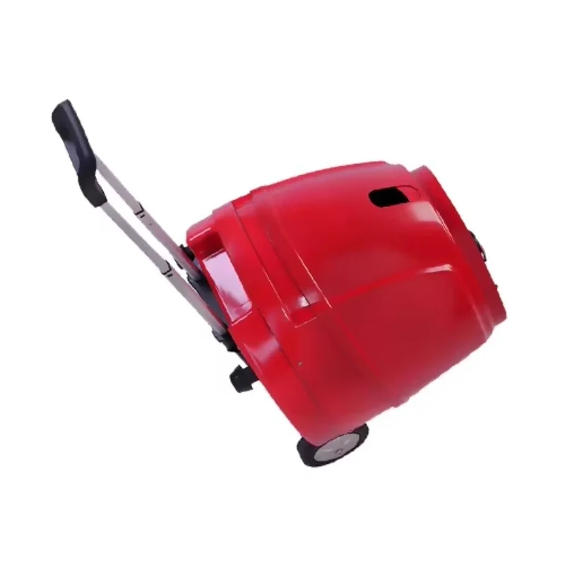 Intelligent remote control tennis training machine with programmed ball and high pressure ball