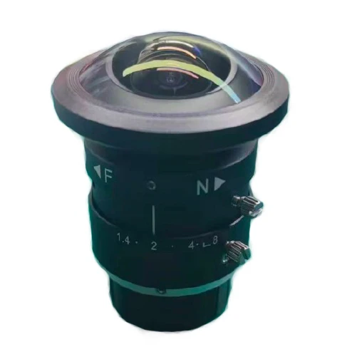 عدسة عين السمكة CCTV 5 ميجابيكسل 1.4 ملم عدسة كاميرا CCTV CS