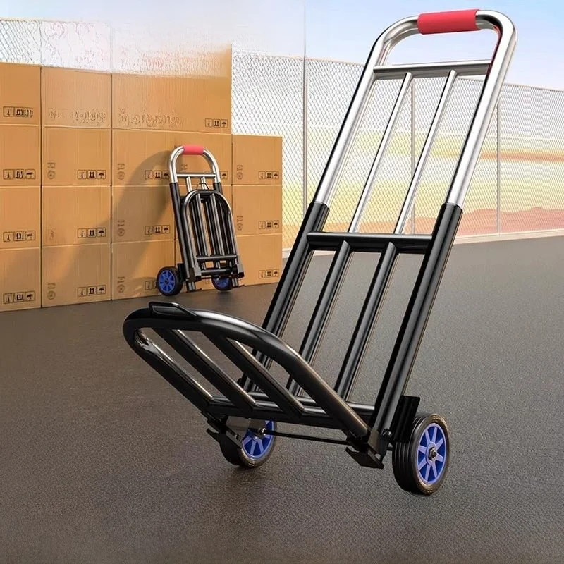 portable-folding-sound-system-outdoor-stall-shopping-cart-lightweight-handy-vegetable-buying-hand-tool-carrying-tray
