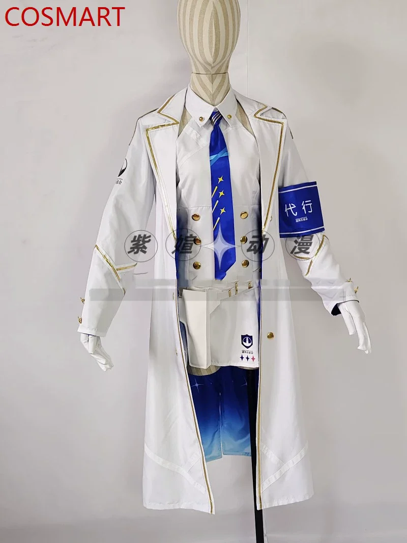 

COSMART Blue Archive Seven Gods Rin Ladies Hallerneck Dress Cosplay Costume Cos Game Anime Party Uniform Hallowen Play Role