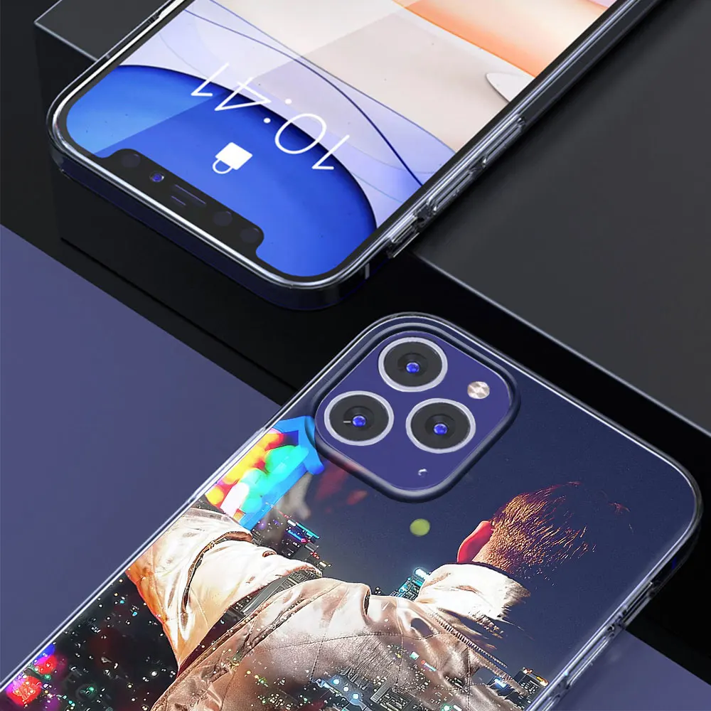 Drive Art Ryan Gosling Case for Apple iPhone 11 15 Plus 13 12 Mini 7 8 X XS XR 14 Pro Max Transparent Silicon Mobile Phone Cover image 6