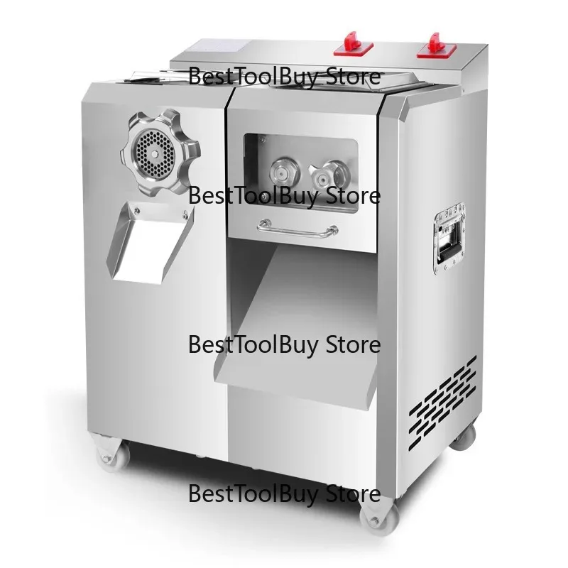 

Meat grinder Commercial multi-functional high-power large meat slicing shredder Grinding stuffing meat filling sausage machine