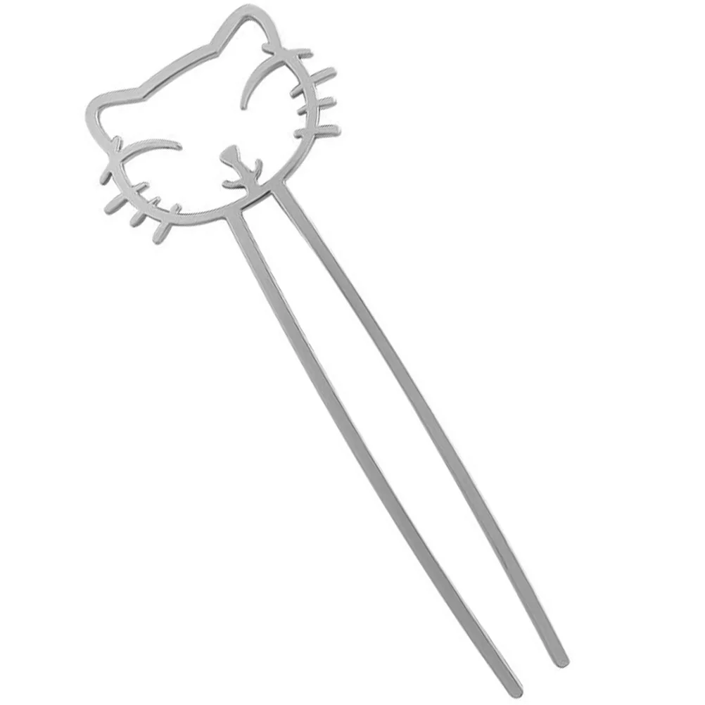 

Cute Hair Accessories Women Hair Stick Bun Decorations Metal Chopsticks for Hairstyles Girls Fork Tassel Hairpins U Pins