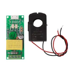 PZEM-004T Current Voltage Multimeter Module 80-260V 100A +Split-Core Transformer Tool