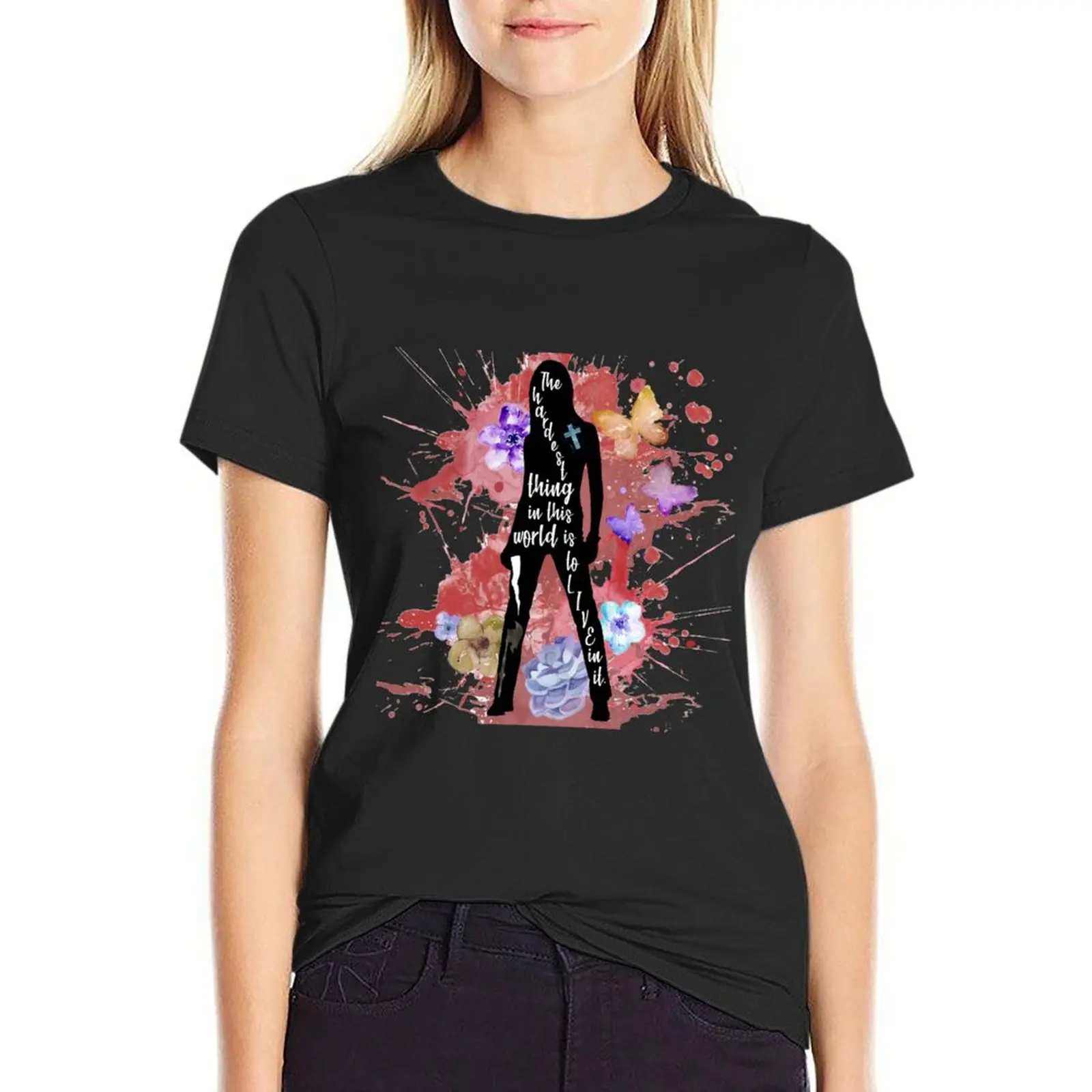 

Buffy Quote T-Shirt Female clothing tops cute tops Summer Women's clothing