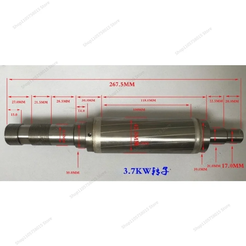 For engraving machine high speed spindle motor, stator coil 800w1.5KW rotor accessories