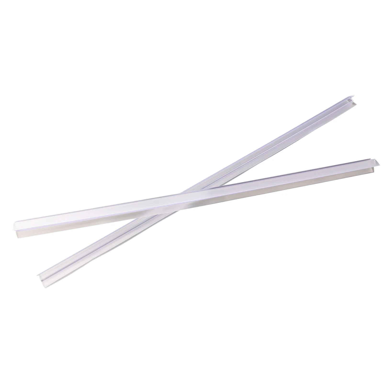 Enjoy a Leak Free Shower Experience with 2pcs Replacement Shower Door Seals 50cm Length Suitable for All Glass Doors