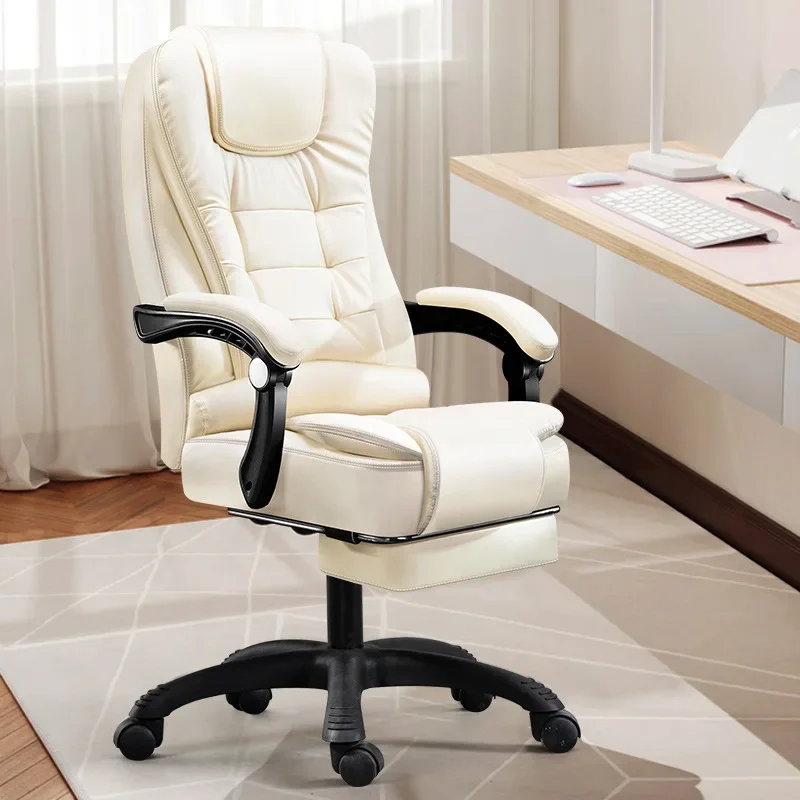 

Office Chairs Desk Chair Ergonomic Height Adjustable Relax Vanity Comfortable Game Bed Furniture Luxury Individual Armchair Lazy