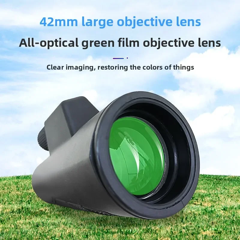 

New Mini 10X42 Outdoor Convenient High Definition Low Light Night Vision Monoculars