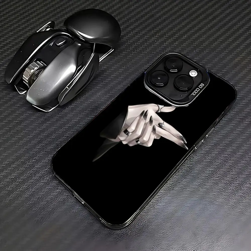 

Gesture pattern Phone Case case for iPhone17 16 15 14 13 12 11 Pro/ Max/Plus shock-proof rear cover anti-fingerprint