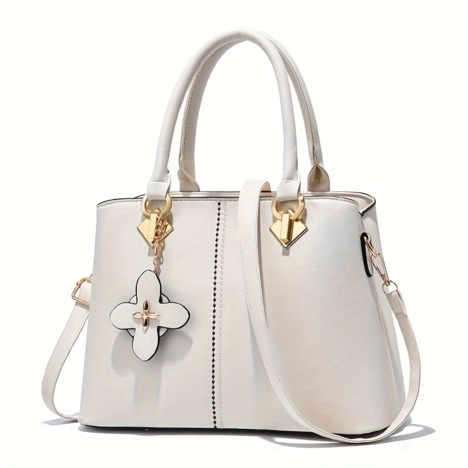 

Fashion Top Handle Satchel Bag, Trendy Crossbody Bag, Women's Casual Handbag