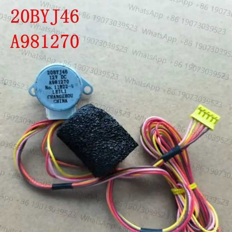 Nuevo original para Panasonic aire acondicionado deriva oscilante motor de viento motor paso a paso 20BYJ46 12V DC A981270 A981161 piezas