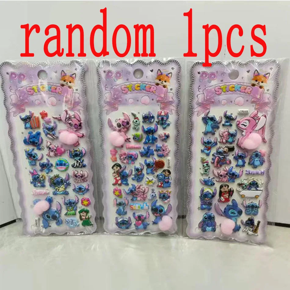 Disney ponto macio pincado feliz nádegas adesivo de descompressão das crianças 3d bolha adesivo caso do telefone decoração adesivo
