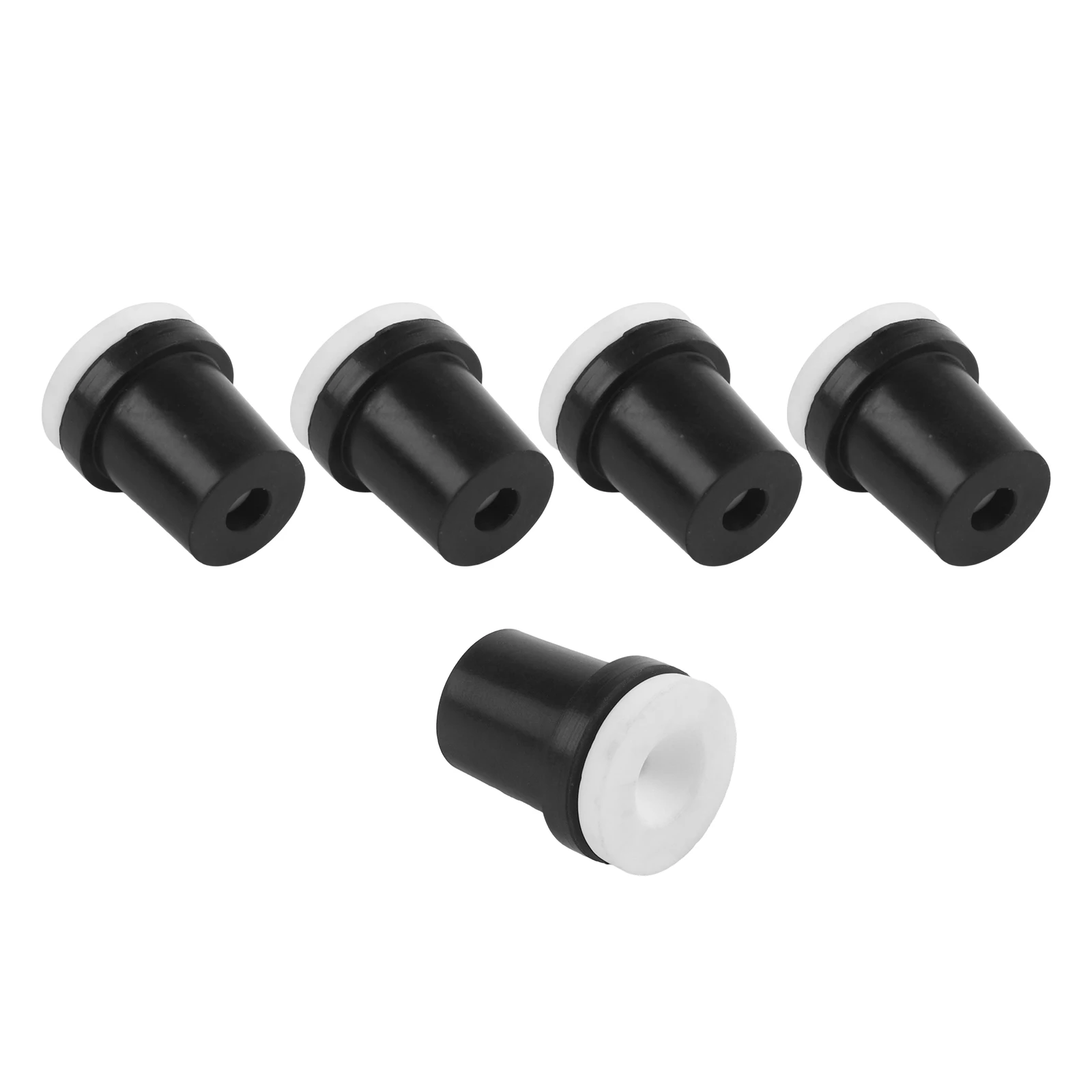Sandblaster Nozzles 5pcs  23 5mm Size  Plastic and Ceramic Material  Black and White Color  Sandblasting and Derrusting Tools