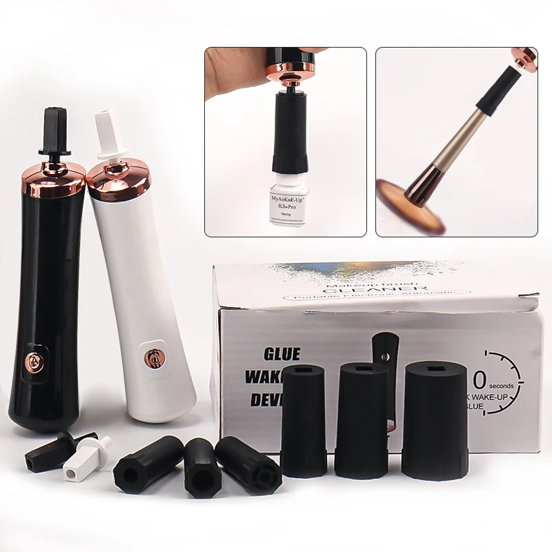 まつげ接着剤シェーカー電気覚醒剤マニキュアタトゥーインク顔料液体バイブレーター覚醒デバイスまつげ接着剤メイクアップツール