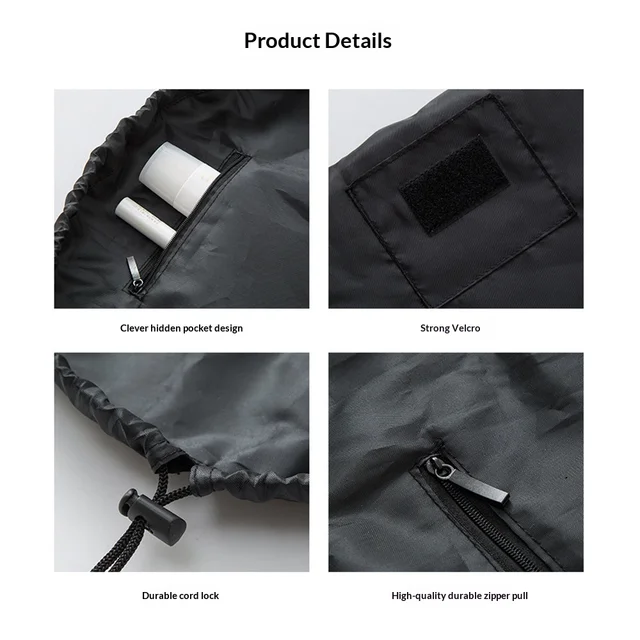 Women Drawstring Cosmetic Bag Travel Storage Makeup Bag Organizer Female Make Up Pouch Portable Waterproof Toiletry Beauty Case 4 Women Drawstring Cosmetic Bag Travel Storage Makeup Bag – view 4