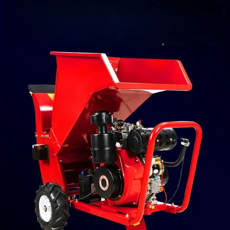 

Grinder, mobile electric branch crusher, branch wood crusher