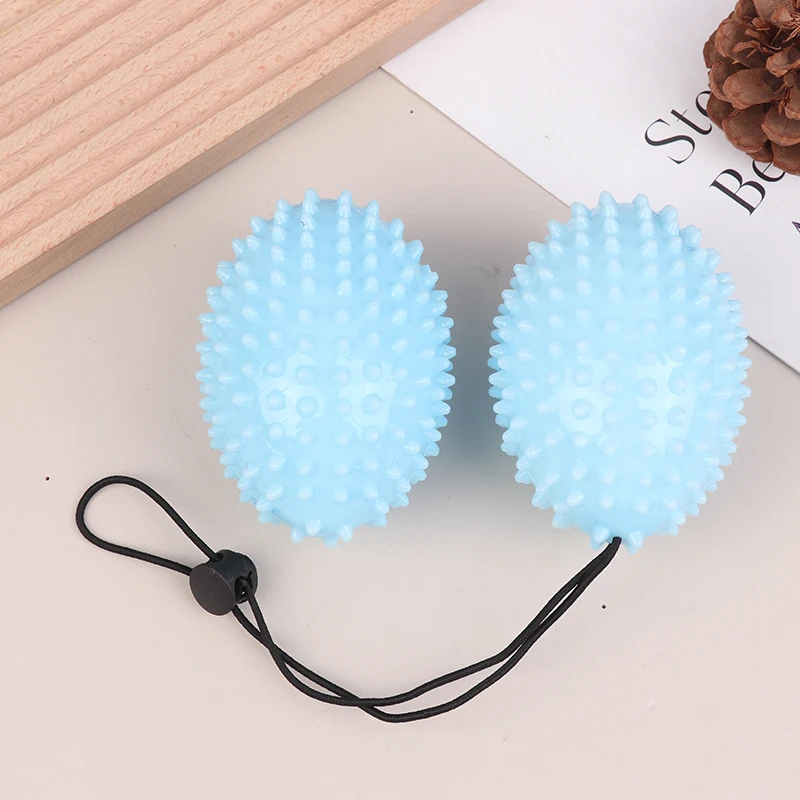 

Finger Grip Ball Massage Rehabilitation Training Elderly Exercise Hand Finger Strength Circle Device Soft Ball