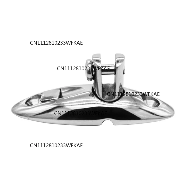 316 stainless steel for quick release bimini top rotary hinge deck side mount, marine hardware deck hinge seat