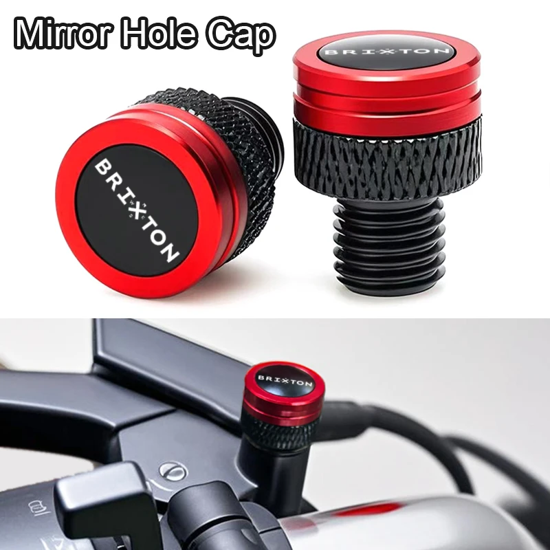 For Brixton Cromwell 125 1200 Crossfire Storr 500 Sunray Felsberg 125 250 SK 8 Motorcycle M10*1.25 Mirror hole plug screw