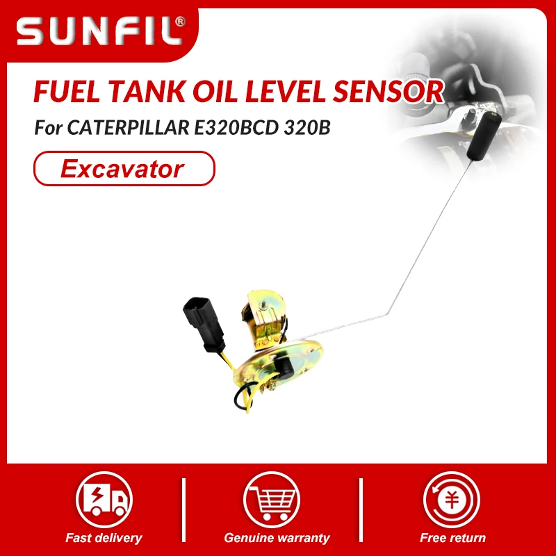 

Excavator Accessories Fuel tank oil level sensor diesel fuel tank float for CATERPILLAR E320BCD 320B
