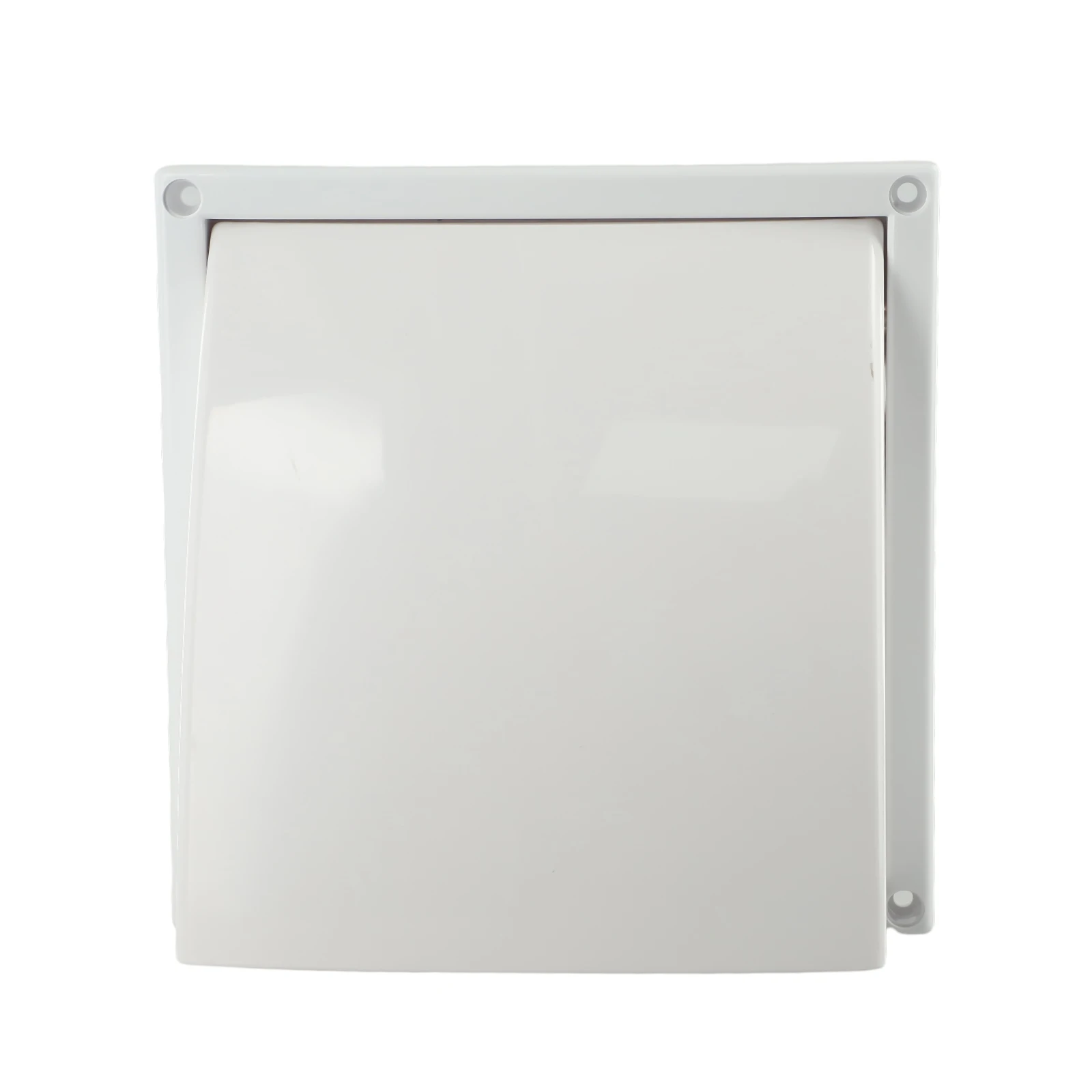 Wall Mounted Exterior Exhaust Vent with Non Return Shutter Flap and Rainproof Outlet for Improved Airflow in HVAC Systems