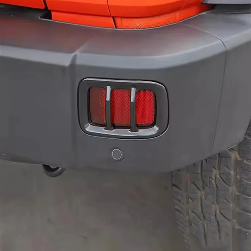 

For GWM Great Wall Tank 300 2021- 2023 Rear Car Metal Taillight Tail Light Frame Fog Light Cover