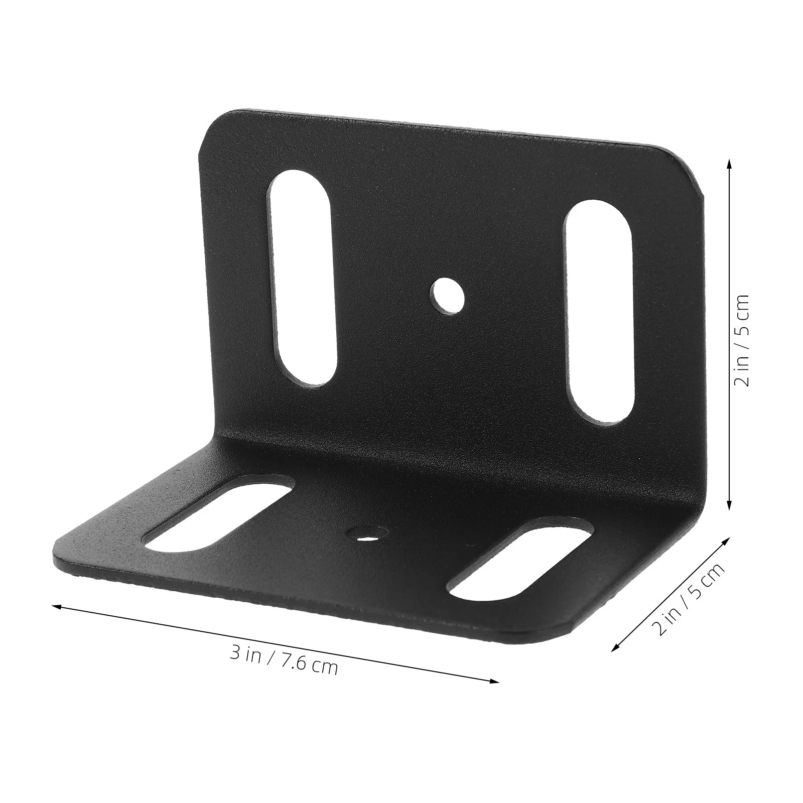 4 pezzi Bretelle angolari Staffe a forma di L in metallo resistente per mobili Rinforzo per mobili Staffe ad angolo retto per ripiani in legno