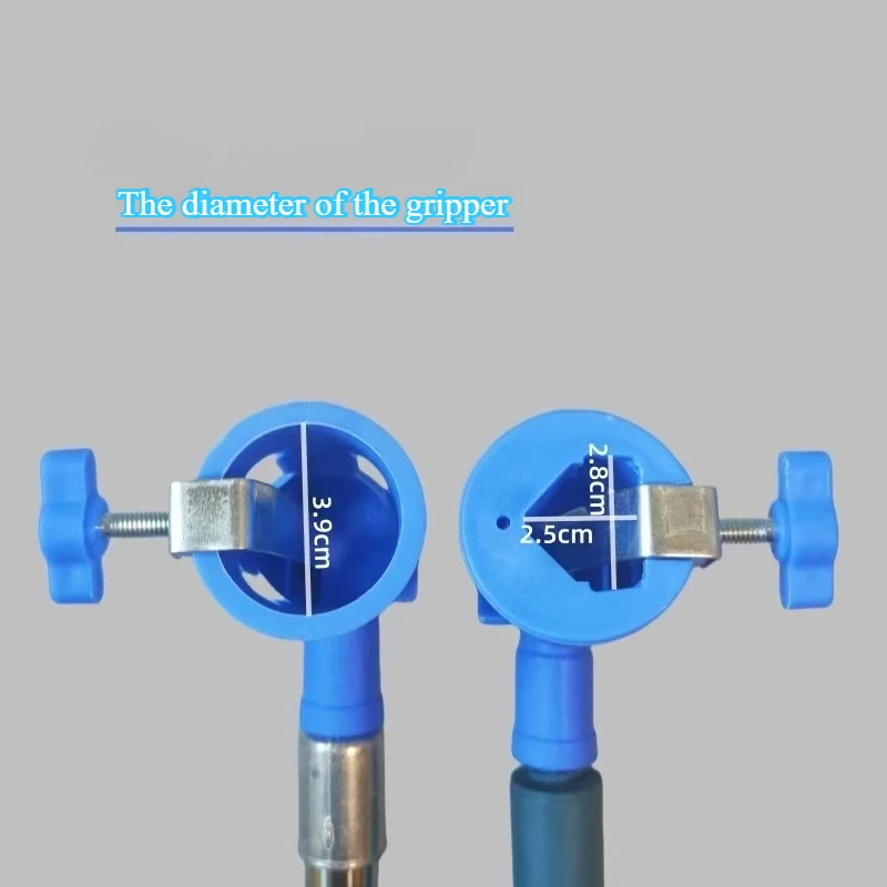 Paint Brush Extender Paint Roller Extension Pole Clamping Tool Telescopic Rod Paint Handle Tool for Painting the Ceiling B03E