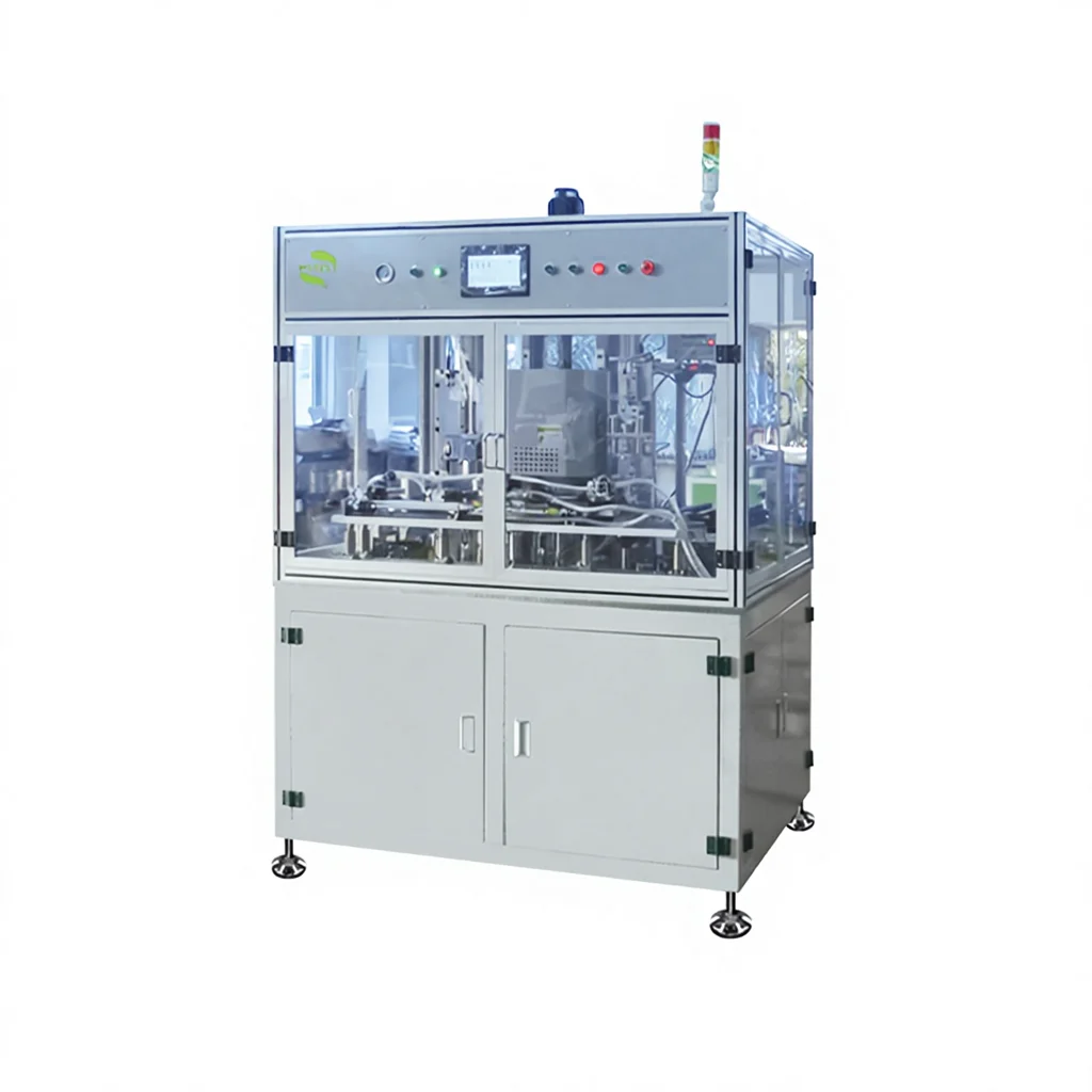 Supercapacitor Grooving & Pre-Sealing 2 in 1 Machine Suitable for Diameter 35-80mm of Supercapacitor Products