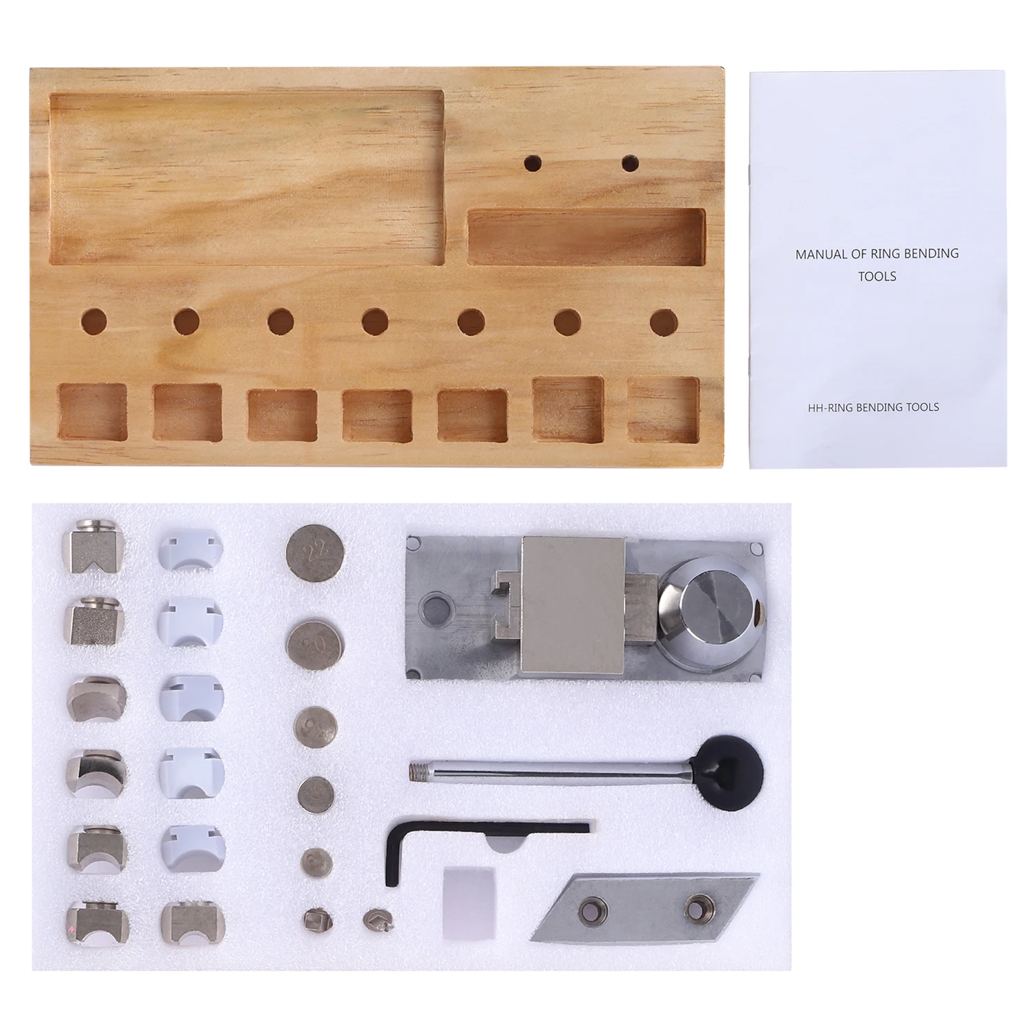 Jewelry Ring Bending Machine Jewellery Earring Bending Tools Device Metal Tools Mini Hand Ring Bender Tool Making Kit