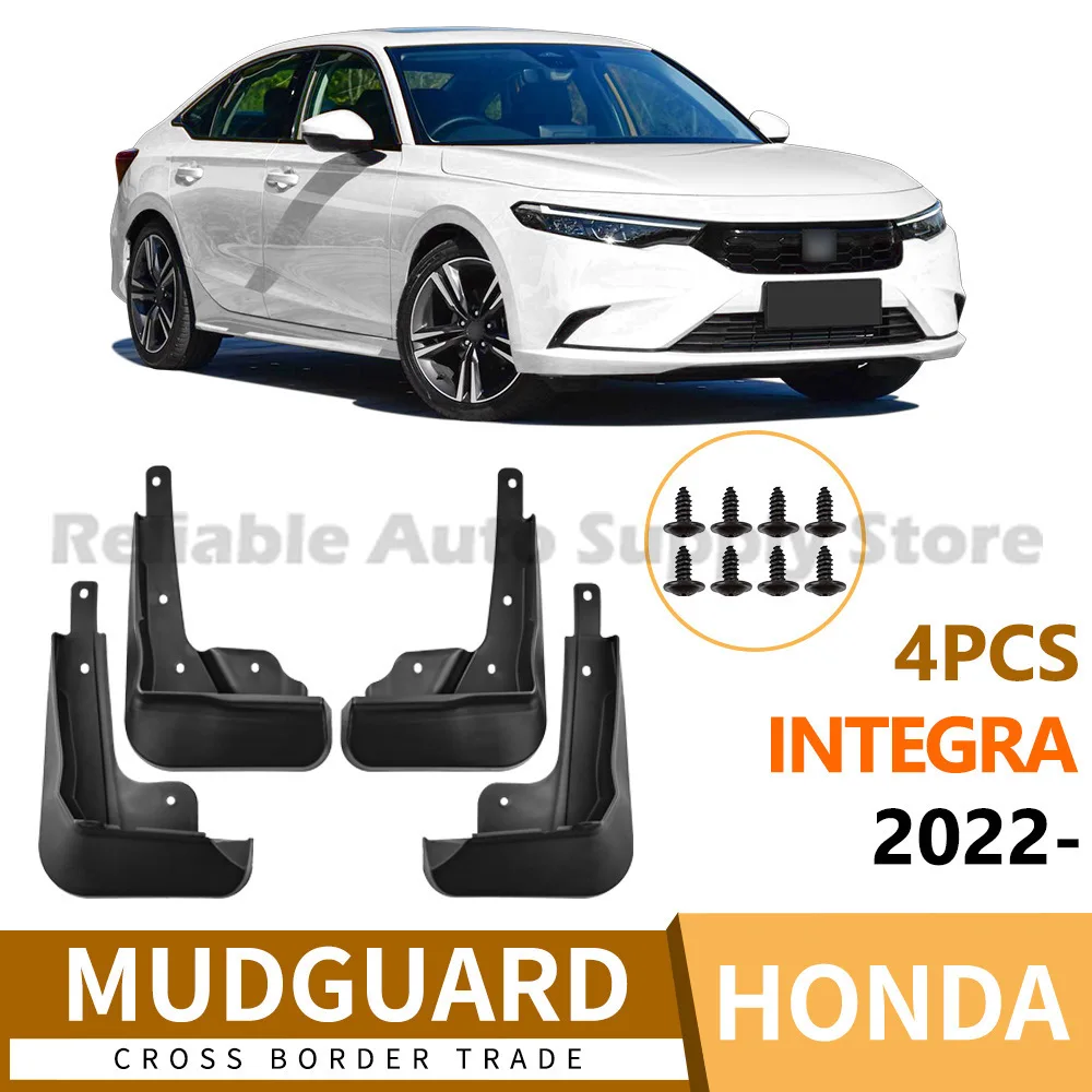 

For Honda Integra 2022-2024 Mudguard Trim Front Rear Wheel Arch Car Accessories High Quality Durable Protection