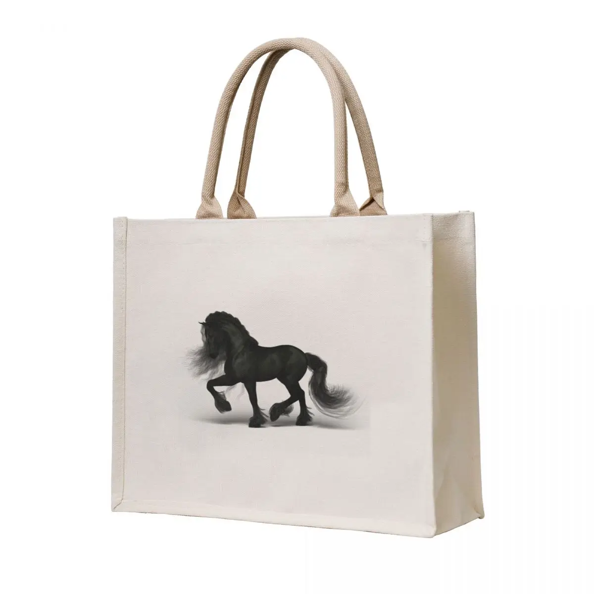 

Friesian Horse Tote Bag cloth bag woman shopper bag women canvas Handbags women