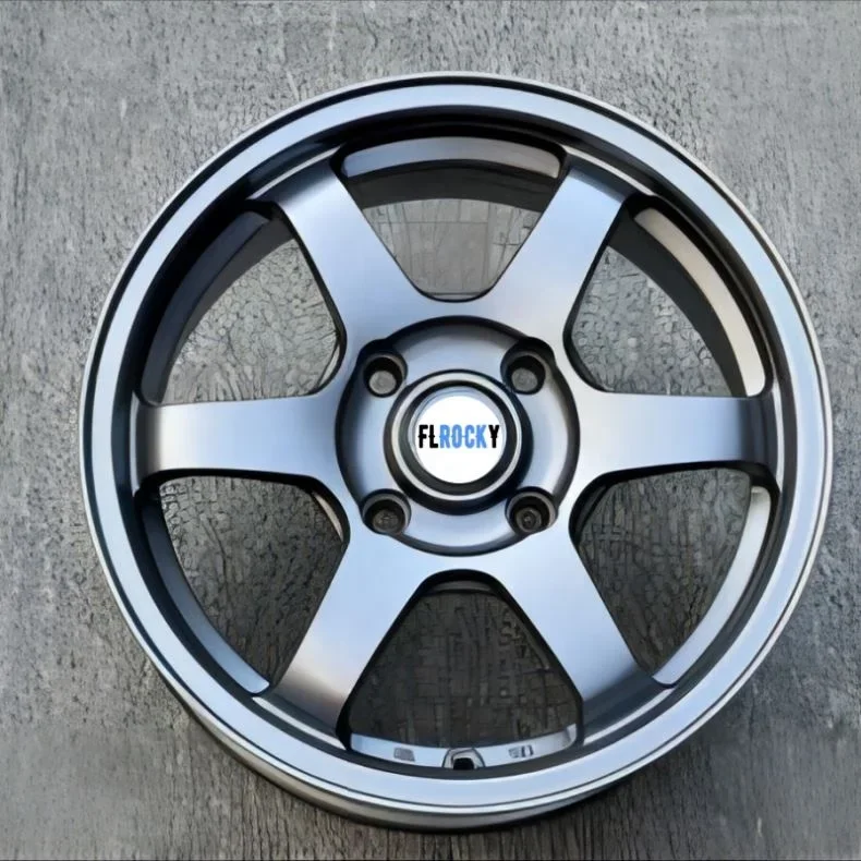 Flrocky 15 16 17 18 inch Lightweight Flow forming wheel Hot sale passenger car wheel For RAYS Te37 Deep Dish Rims