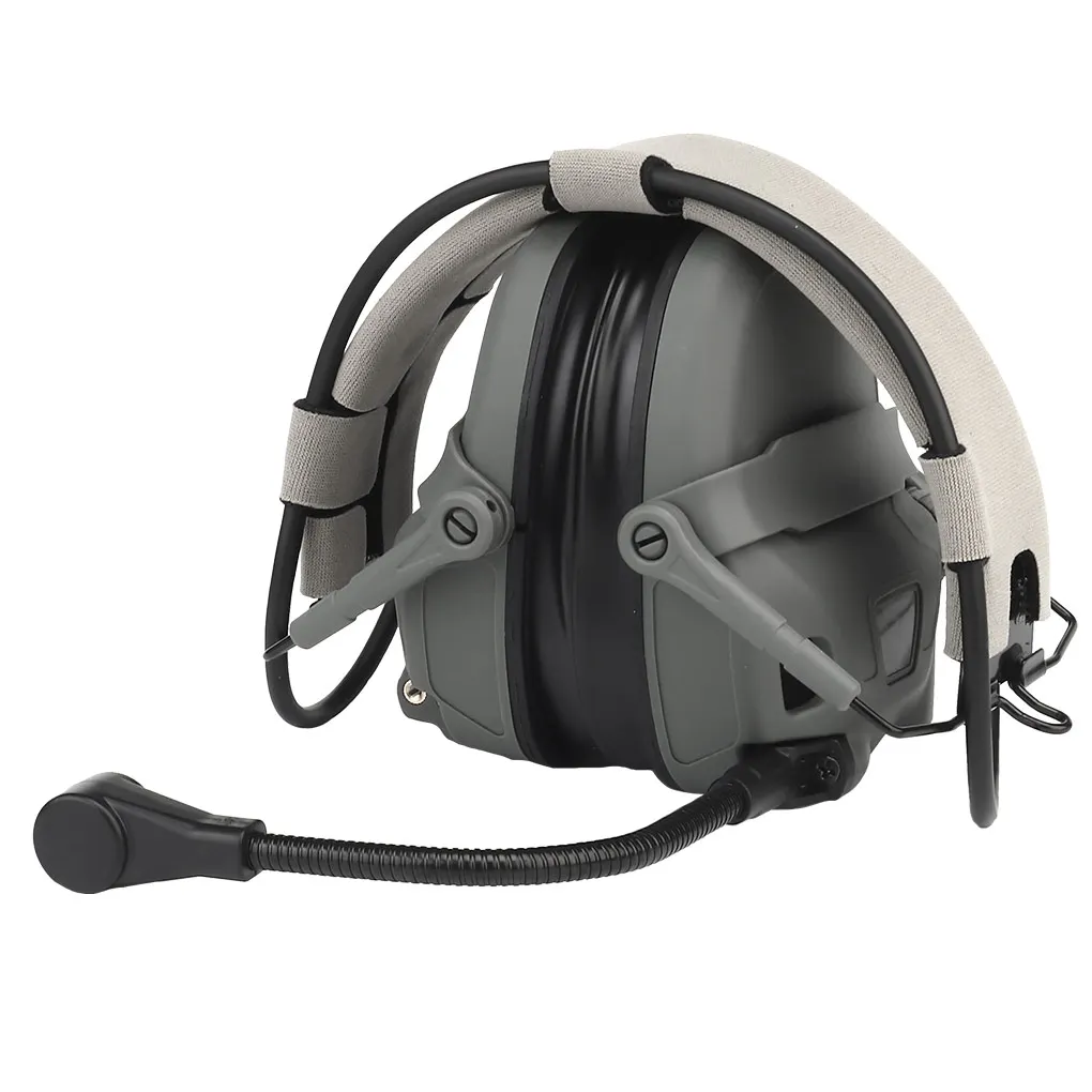 WOSPORT Collapsible Electronic Earmuff Noise Reduction Shooting Headset Sports Hearing Protection Adjustable Ear Protector Muff