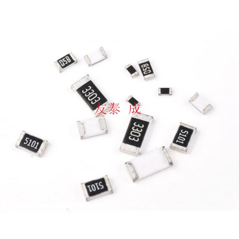 Imagem -04 - Smd Chip Resistor 1206 2010 Gama Completa de Valores de Resistência 0ohm10mohm 200 Pcs