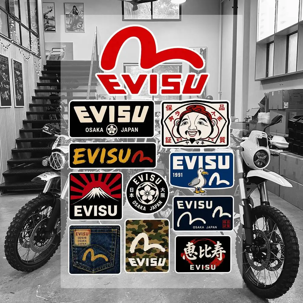 E-VISu- Ästhetische Graffiti Wasserfeste PVC-Aufkleber für Auto Motorrad Skateboard Helm Notizbuch