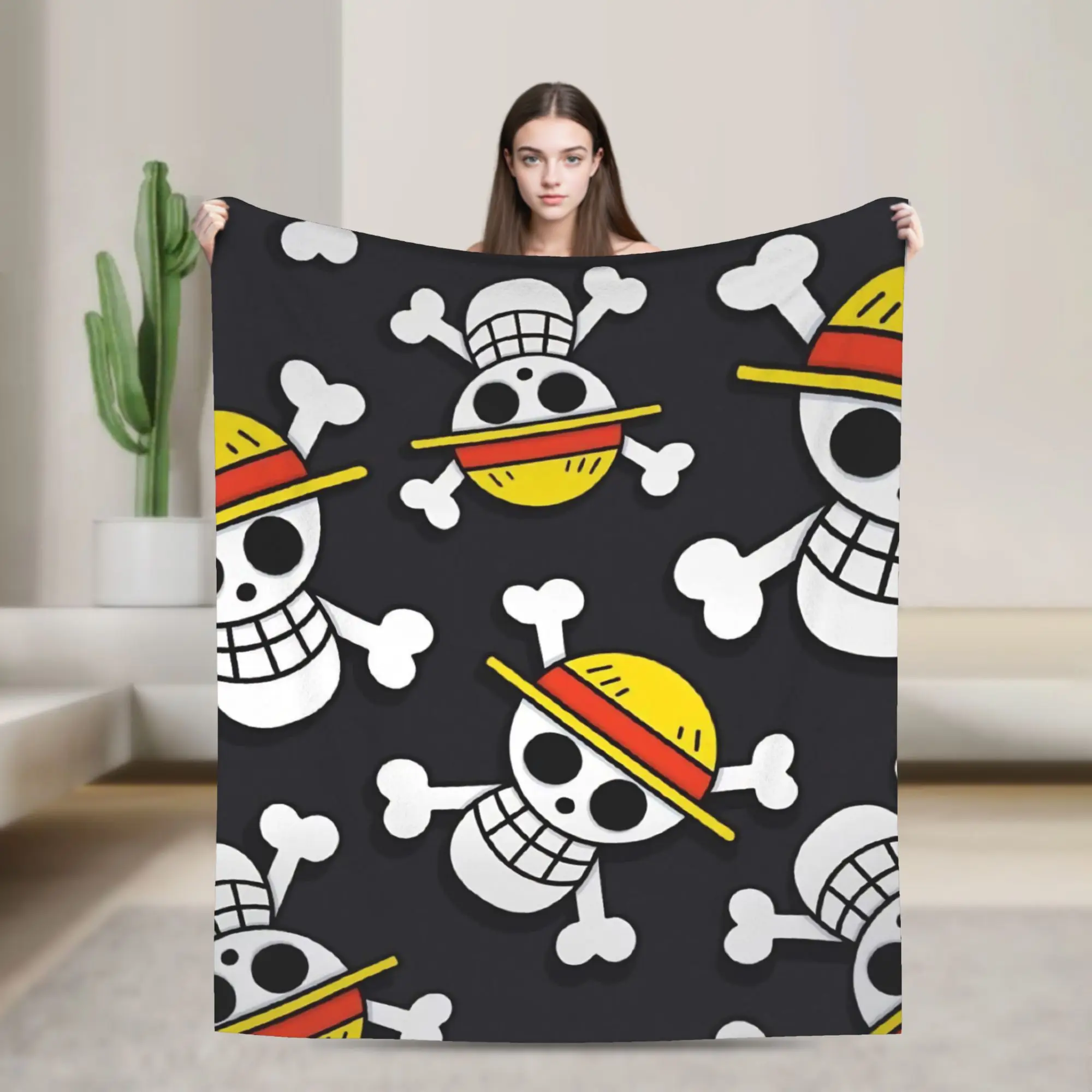 

Цельные одеяла с черепом и пиратским флагом, фланелевые потрясающие теплые пледы для покрытия стула, дивана, весна/осень