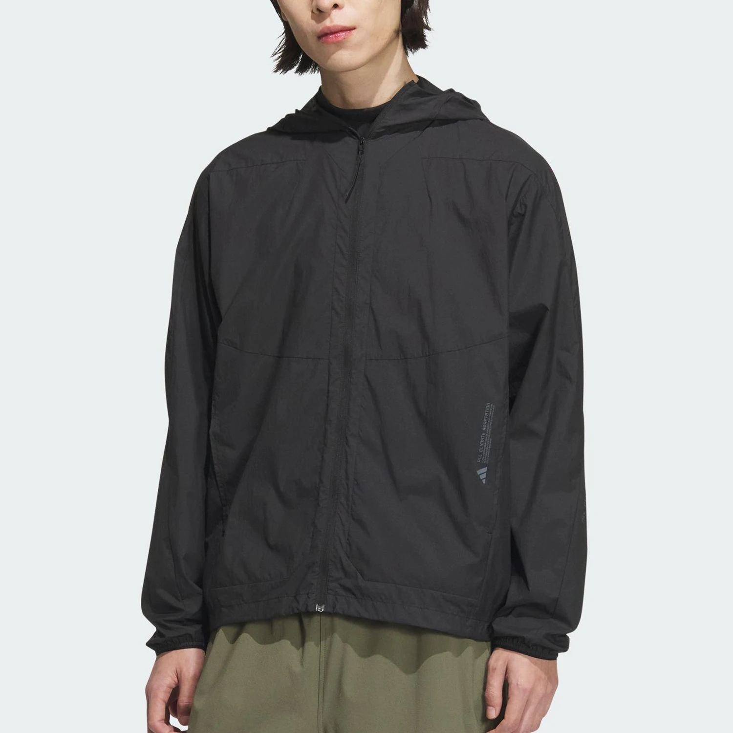 Adidas Originals New Men's Sun Protection Woven Loose Hooded Jacket JZ8401