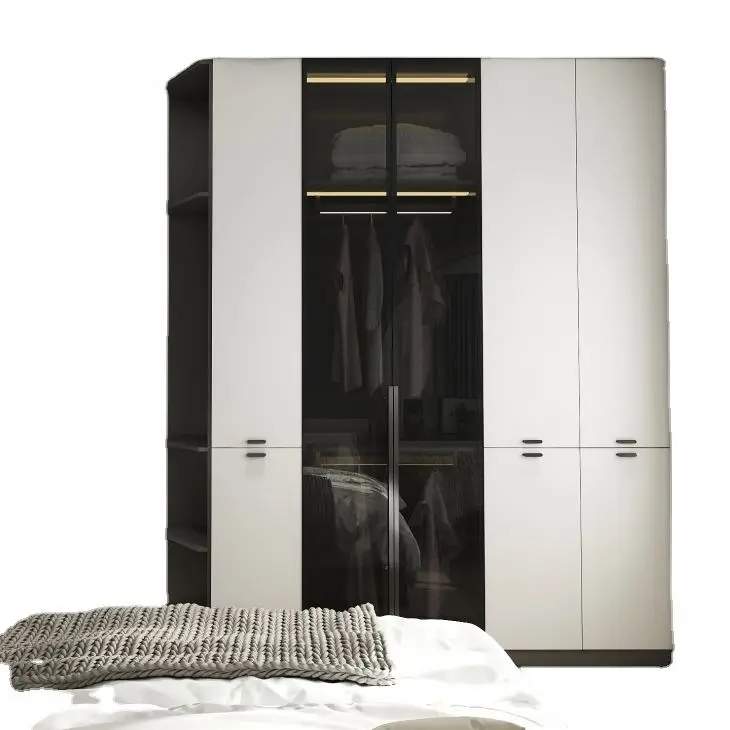 2021 Hot Sale Product High Quality Bedroom Wardrobe Design In Swing Door