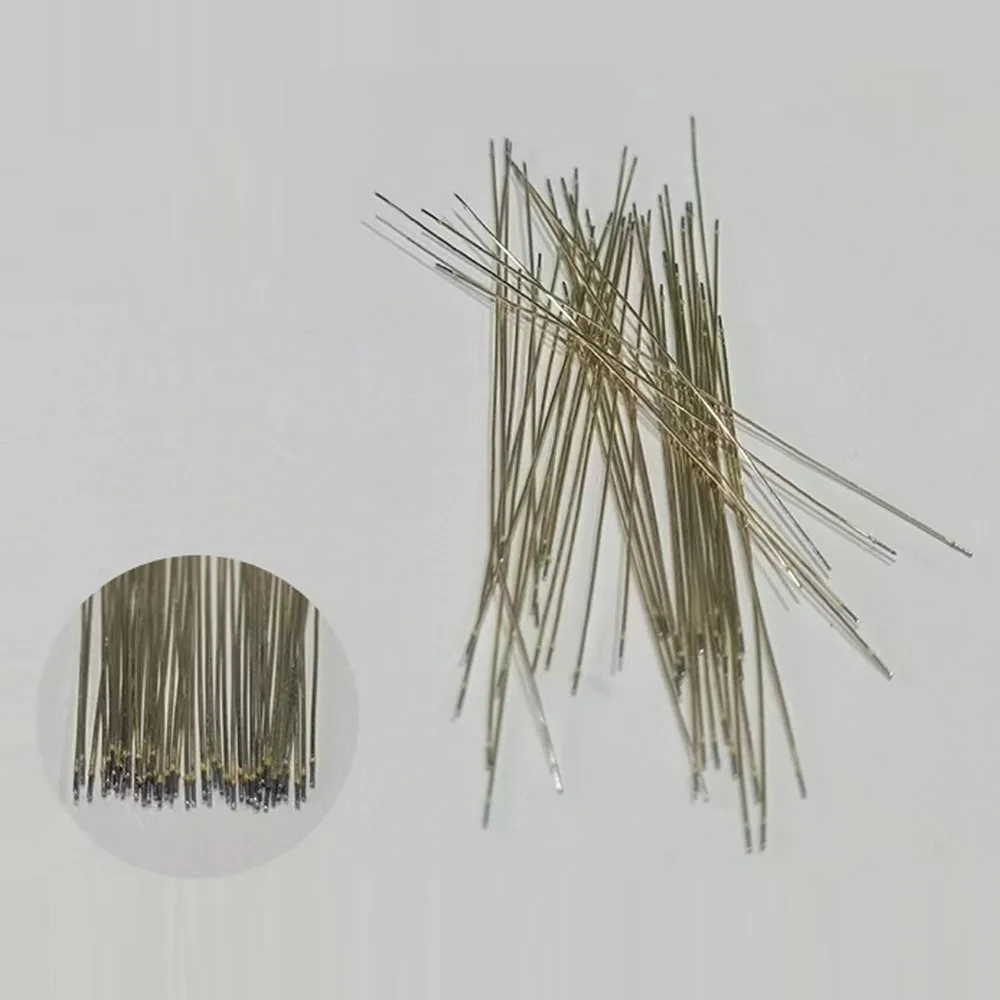 200PCS Welding Wire LED Neon Light  Silver Color Enameled wire Middle Connector For 12V24V Neon Lamp Soldering