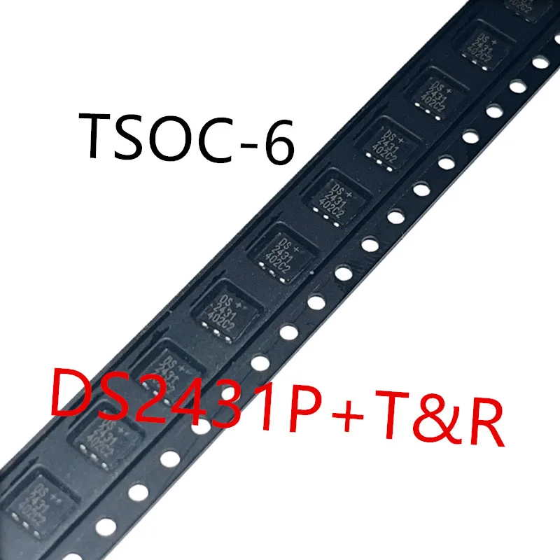 10piece  DS2401P+T&R 、DS2406P+T&R 、DS2431P+T&R 、DS2432P+T&R  New EEPROM storage chip  DS2401 、DS2406 、DS2431 、DS2432